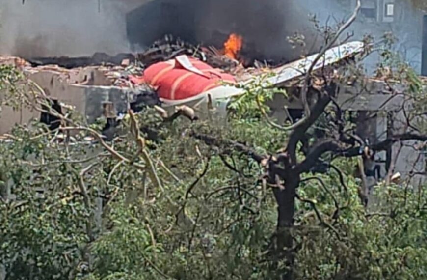 “Ahmedabad plane crash: Sources say chances of any survivors are slim.”